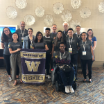 Picture of UW attendees at TAPIA conference