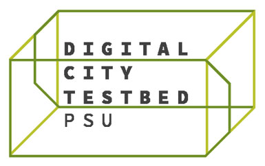 Digital City Testbed, PSU logo