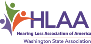 Hearing Loss Association of America - Washington State Association logo