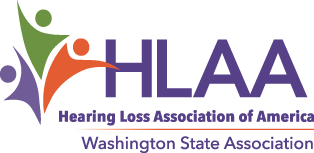 Hearing Loss Association of America - Washington State Association logo