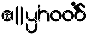 a11yhood.org logo with the final letter stylized as a person using a wheelchair.