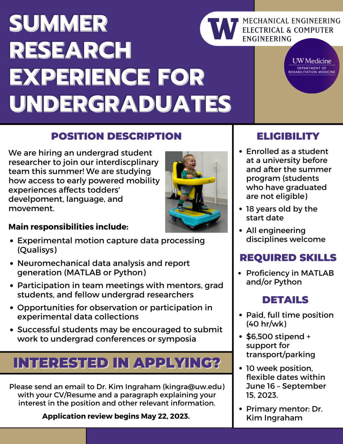 undergraduate research program uw