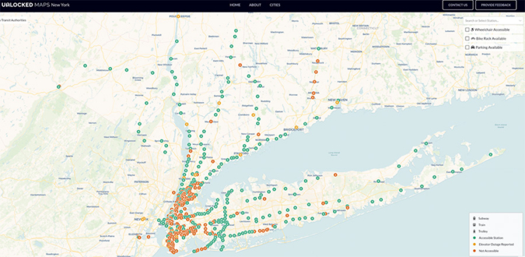 Unlockedmaps Provides Real-time Accessibility Info For Rail Transit 